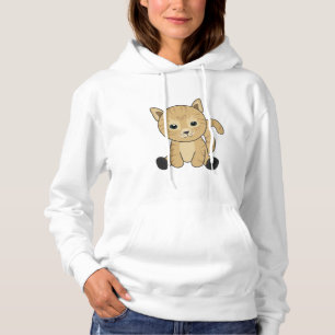 Cat Tabby Cute Cats Fur Nose Kittens Hoodie