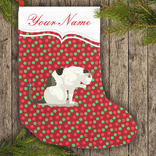 Cat Tabby White Butterfly On Tail Gepersonaliseerd Kleine Kerstsok