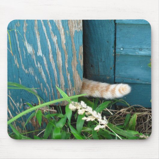 Cat Tail ~ mousepad Muismat (Voorkant)