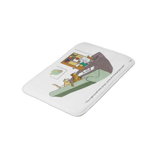 Cat Talk Badmat (Gekanteld)