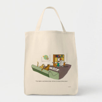 Cat Talk Tote Bag