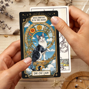 Cat Tarot Card Deck gepersonaliseerd Pokerkaarten