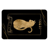 Cat Tarot Kaart Magneet (Horizontaal)