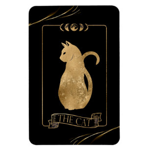 Cat Tarot Kaart Magneet