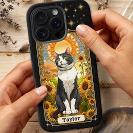 Cat Tarot Kaart Sun iPhone 16 Pro Hoesje