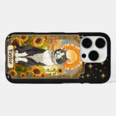 Cat Tarot Kaart Sun iPhone 16 Pro Hoesje (Achterkant (horizontaal))