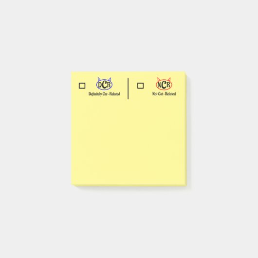 Cat Task Notes (Voorkant)