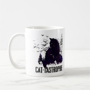 Cat-tastrophe - Een Gotische Tale.w Koffiemok