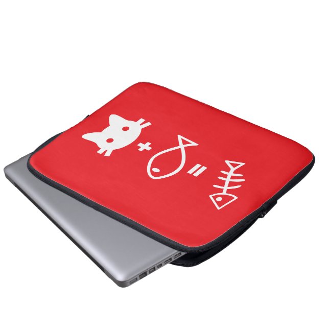 Cat-thematics Laptop Sleeve (Voorkant onderkant)