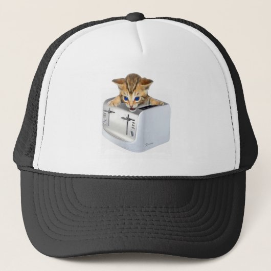 Cat Toaster Trucker Pet (Voorkant)
