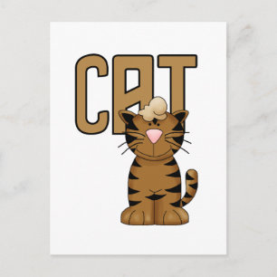 Cat Tshirts en Gifts Briefkaart