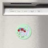 Cat Ukraine Folk Art Magneet (Insitu (Vaatwasser))