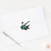 Cat Ukulele Sticker (Envelop)