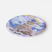 Cat Unicorn - Caticorn Papieren Bordje (Gekanteld)