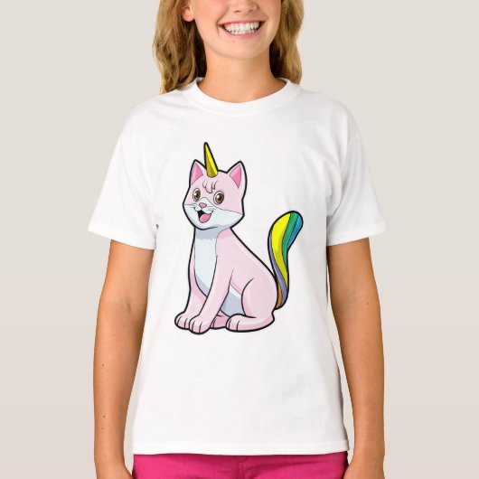 Cat Unicorn T-shirt (Voorkant)