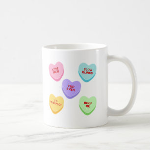 Cat Valentijn Snoep Hearts Mok