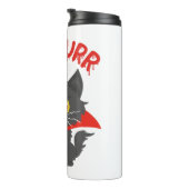 Cat Vampire Halloween Thermosbeker (Geroteerd rechts)