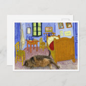 Cat Van Gough Briefkaart (Voorkant / Achterkant)