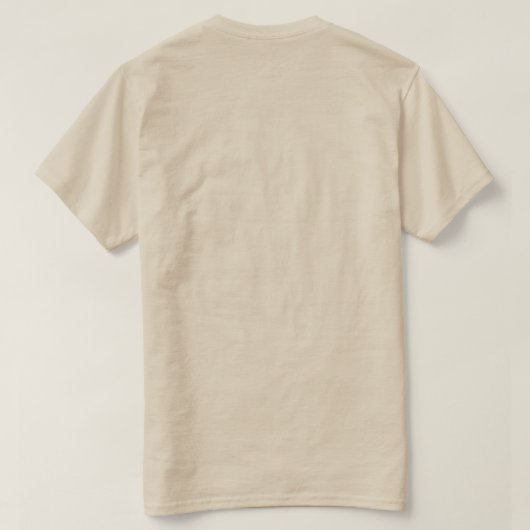 Cat Vibes doe het rustig aan T-shirt (Design achterkant)