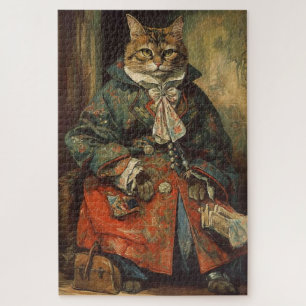 Cat victorien Cute Cat Jigsaw Puzzle