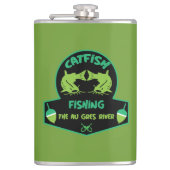 Cat Vissen Au Gres Heupfles (Voorkant)