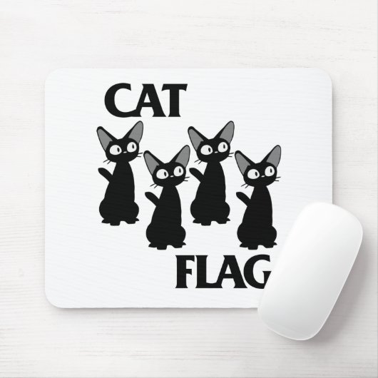 CAT VLAG 2 MUISMAT (Met muis)