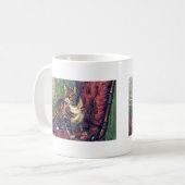 Cat-voorzitter Koffiemok (Voorkant links)