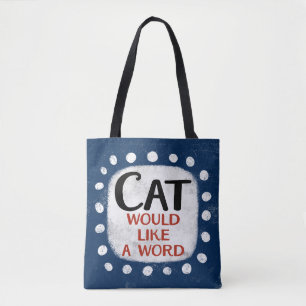 Cat Voudrait Un Sac fourre-tout Word