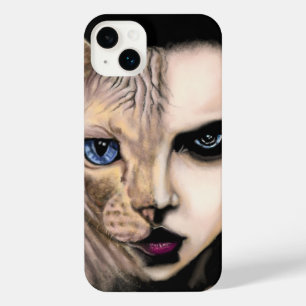 Cat Vrouw iPhone Case