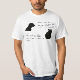 Cat vs. Dog T-shirt