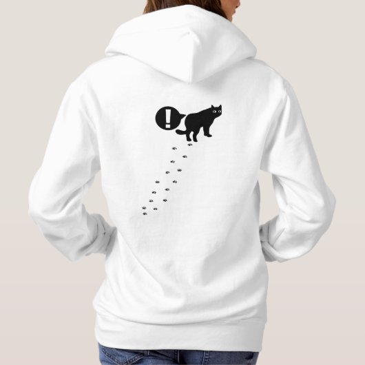 Cat_Walking Hoodie (Achterkant)