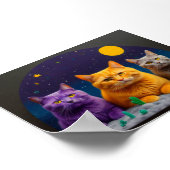 Cat Wall Art for Cat Lovers Poster (Hoek)