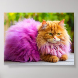 Cat Wall Art for Cat Lovers Poster