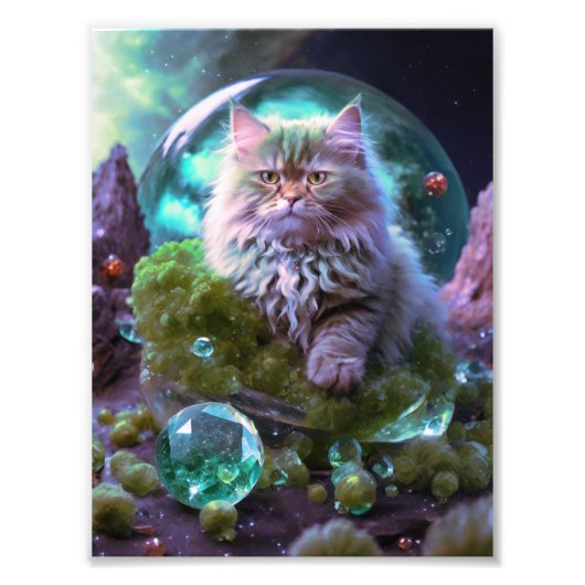 Cat wall Art - Poster Chat - Imprimer (Devant)