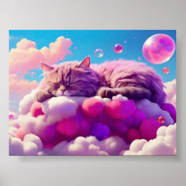 Cat Wall Art voor kattenliefhebbers Poster