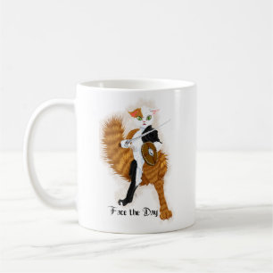 Cat Warrior Calico Grimalkin Koffiemok