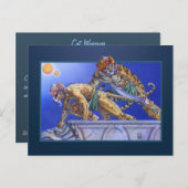 Cat Warriors Briefkaart (Voorkant / Achterkant)