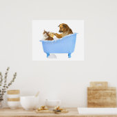 Cat- Wash Poster (Keuken)