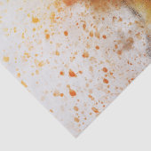 Cat Waterverf portret loskoppeling Tissuepapier (Detail)