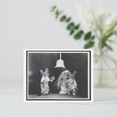 Cat Wedding  Oddity Briefkaart (Staand voorkant)
