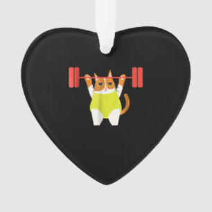 Cat Weight Lifting Funny Cat Lover Workout