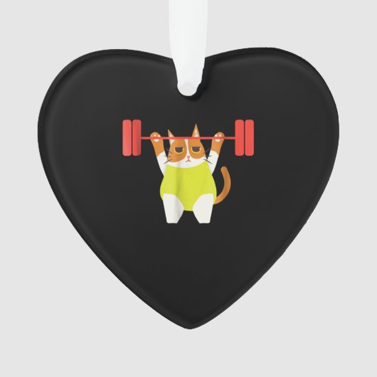 Cat Weight Lifting Funny Cat Lover Workout (devant)