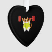 Cat Weight Lifting Funny Cat Lover Workout (devant)
