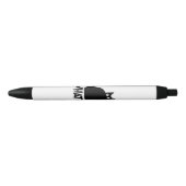 Cat What_ Funny Black Cat Zwarte Inkt Pen (Voorkant)
