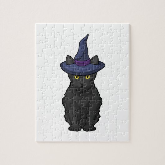 Cat Witch Legpuzzel (Verticaal)