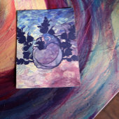 Cat Witch Moon Goddess Wiccan Cat Perscard Kaart