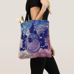 Cat Witch Moon Goddess Wiccan Cat Person Draagtas