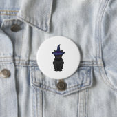 Cat Witch Ronde Button 7,6 Cm (In situ)