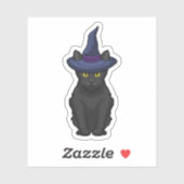 Cat Witch Sticker (Vel)