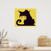 Cat With An Attitude Poster (Cuisine)